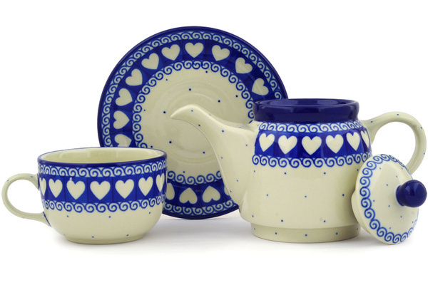 Tea Set for One 17 oz