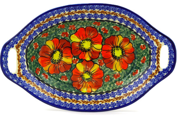 Bowl with Handles 13"