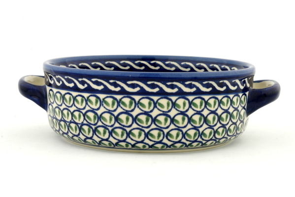 Round Baker with Handles 8"