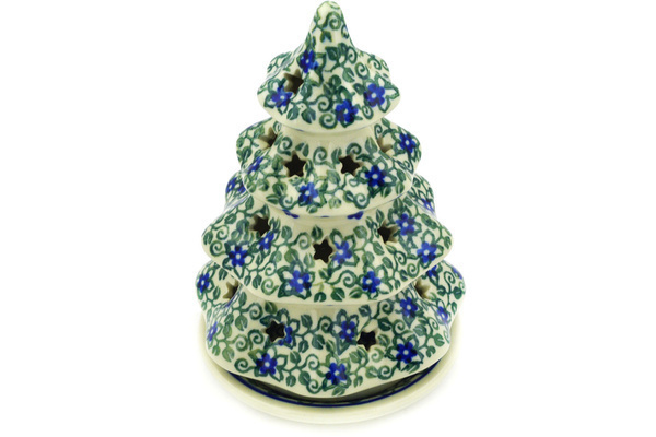 Christmas Tree Candle Holder 6"