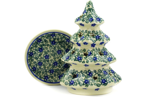 Christmas Tree Candle Holder 6"