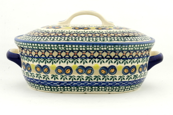 Baker with Cover 12"