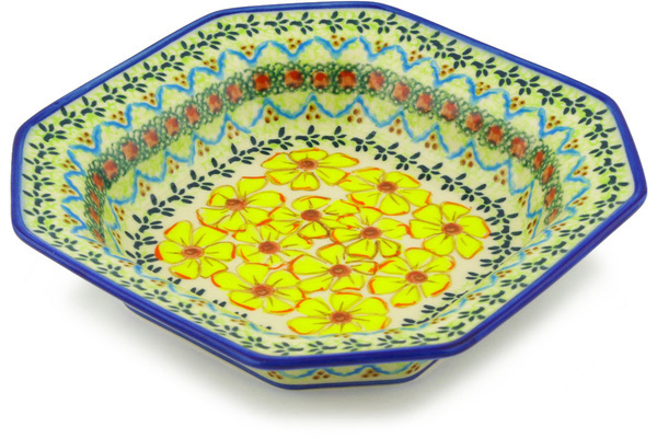 Octagonal Bowl 8"