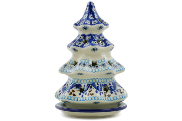 Christmas Tree Candle Holder 7"