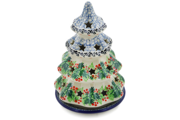 Christmas Tree Candle Holder 7"