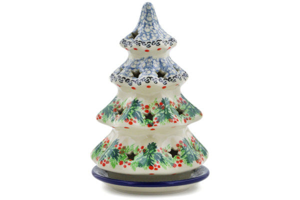 Christmas Tree Candle Holder 7"