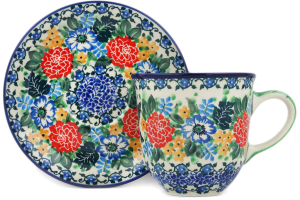 Cup with Saucer 10 oz