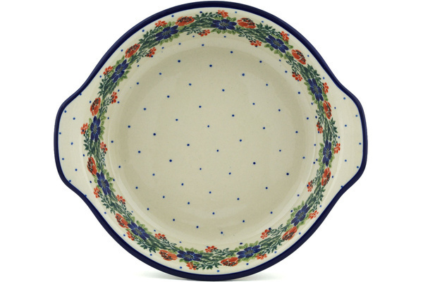 Round Baker with Handles 9"