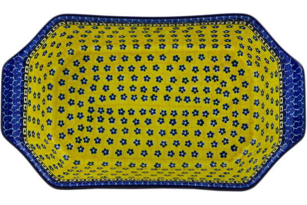 Rectangular Baker with Handles 14"