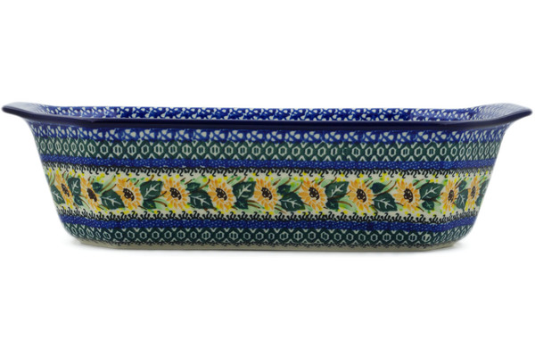 Rectangular Baker with Handles 14"