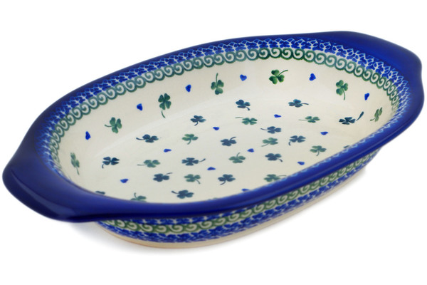 Platter with Handles 13"