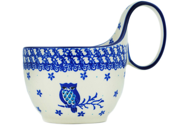 Bowl with Loop-Handle 6"