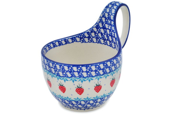 Bowl with Loop-Handle 6"