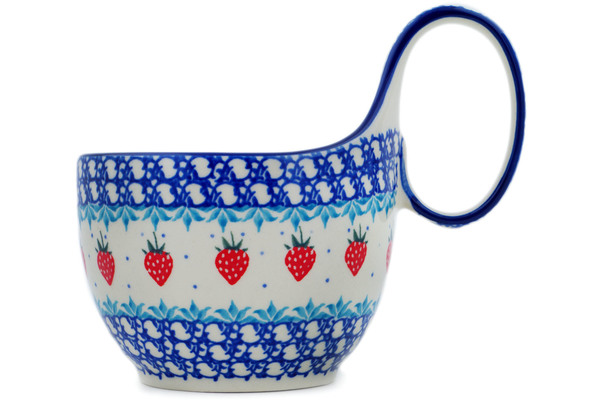 Bowl with Loop-Handle 6"