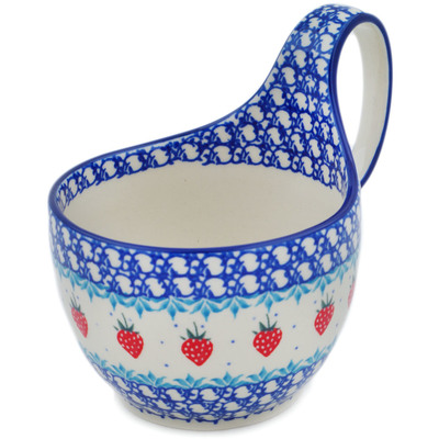 Bowl with Loop-Handle 6"