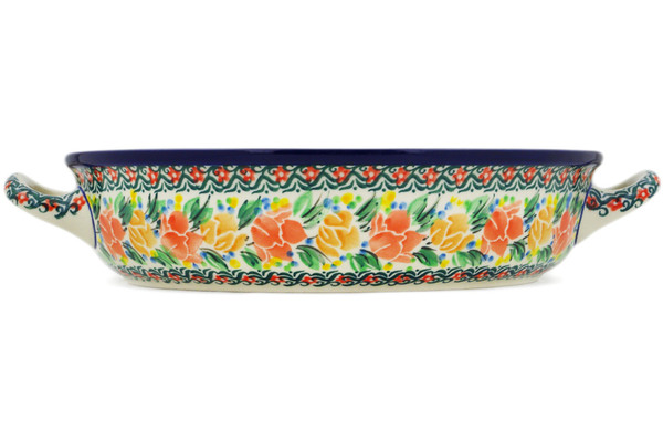 Round Baker with Handles 10-inch