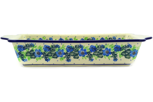 Rectangular Baker with Handles 13"