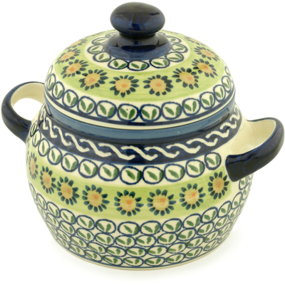 Jar with Lid and Handles