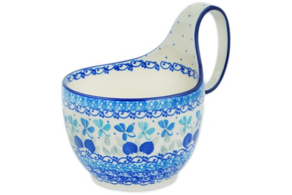 Bowl with Loop-Handle 6"