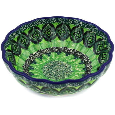 Scalloped Fluted Bowl 5"