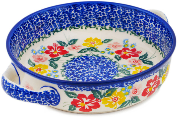 Round Baker with Handles 8"