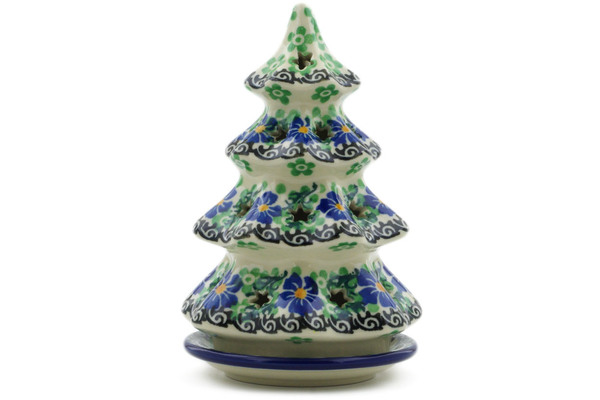 Christmas Tree Candle Holder 6"