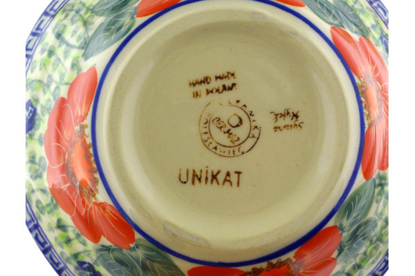 Scalloped Fluted Bowl 7"