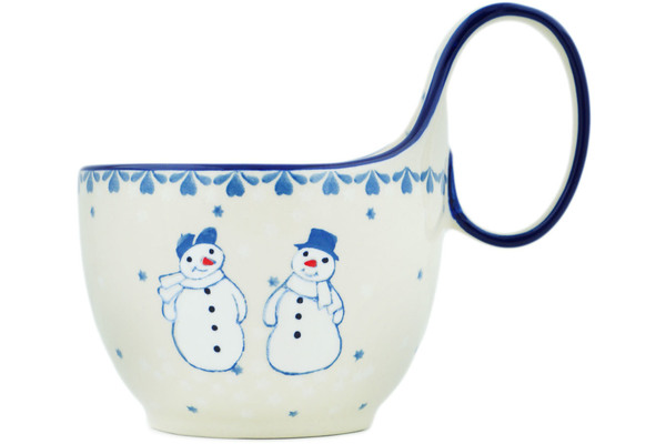 Bowl with Loop-Handle 6"