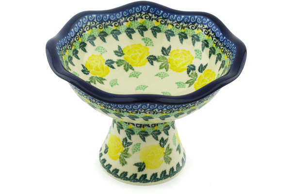 Bowl with Pedestal 8"