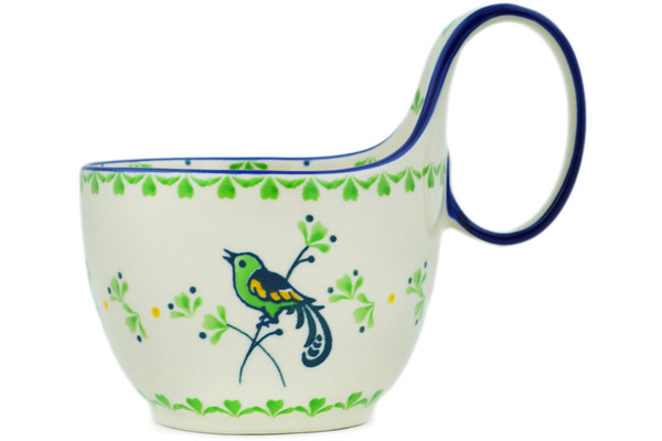 Bowl with Loop-Handle 6"