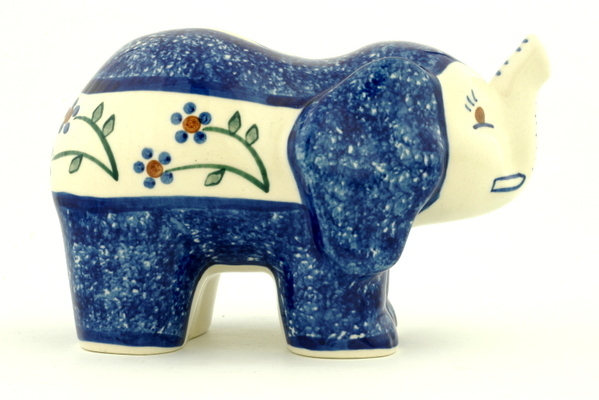 Elephant Shaped Piggy Bank 7"