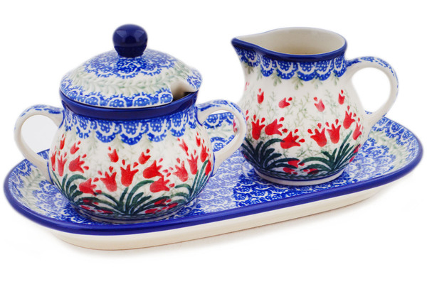 Sugar and Creamer Set 10"