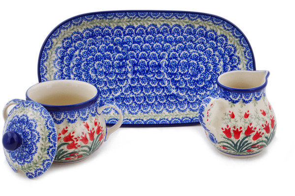 Sugar and Creamer Set 10"