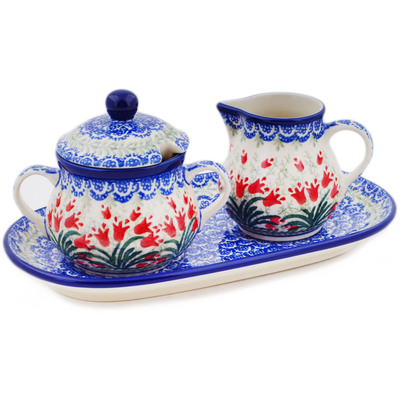 Sugar and Creamer Set 10"