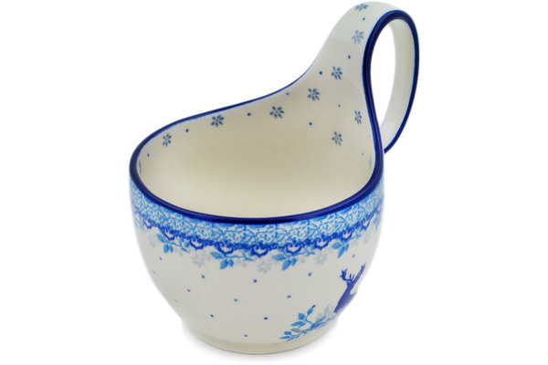 Bowl with Loop-Handle 6"