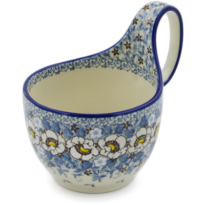 Bowl with Loop-Handle 6"