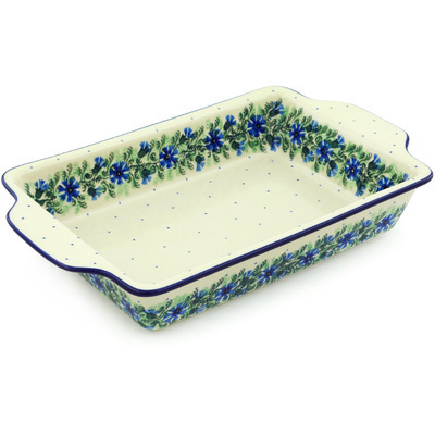 Rectangular Baker with Handles 13"