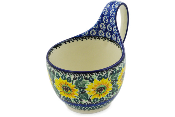 Bowl with Loop-Handle 6"