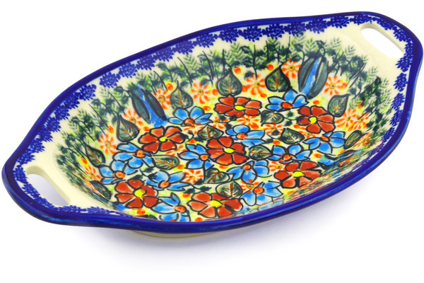 Bowl with Handles 13"