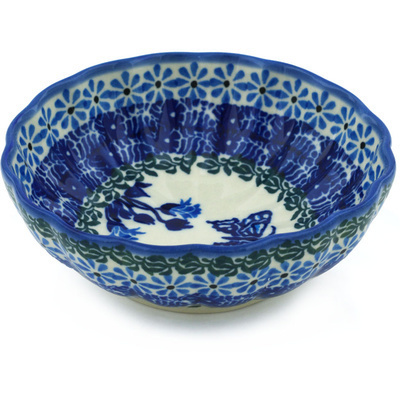 Scalloped Fluted Bowl 5"