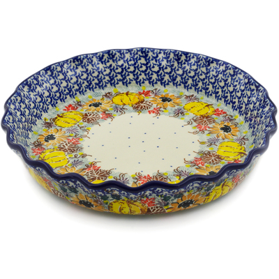 Fluted Pie Dish 10"