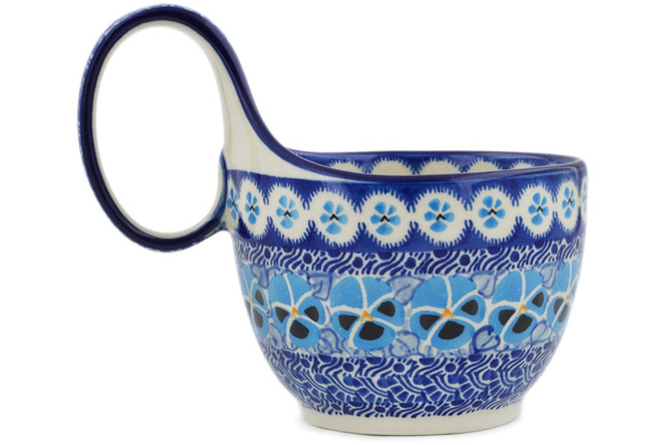 Bowl with Loop-Handle 6"