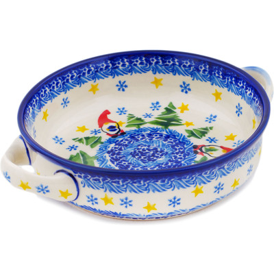 Round Baker with Handles 8"