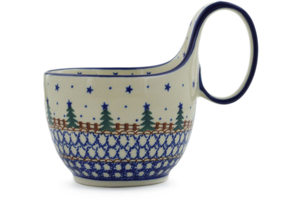 Bowl with Loop-Handle 6"