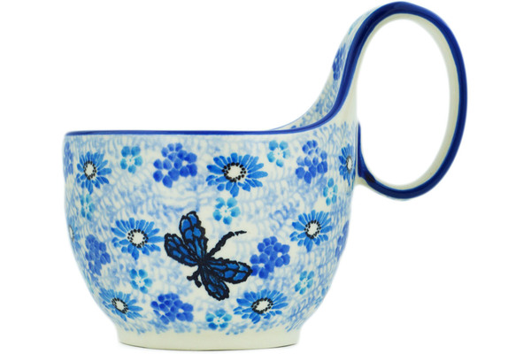 Bowl with Loop-Handle 6"