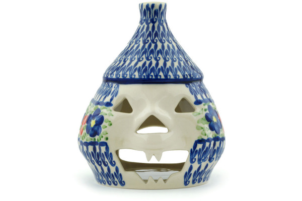 Jack O Lantern Candle Holder 6"