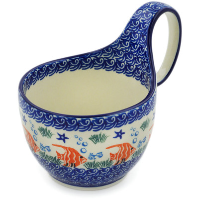 Bowl with Loop-Handle 6"