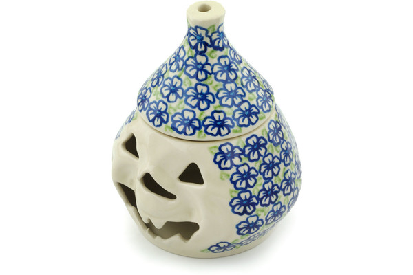 Jack O Lantern Candle Holder 6"