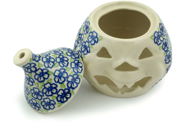 Jack O Lantern Candle Holder 6"