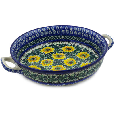 Round Baker with Handles 10-inch